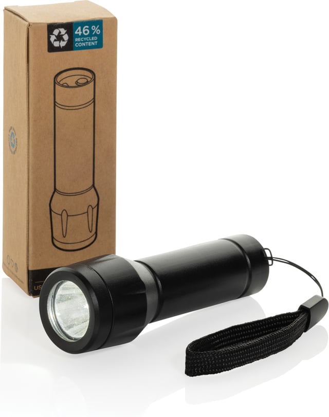 Hovedproduktbilde for Svart XD Collection Flara RSC Rplast USB-oppladbar Lommelykt