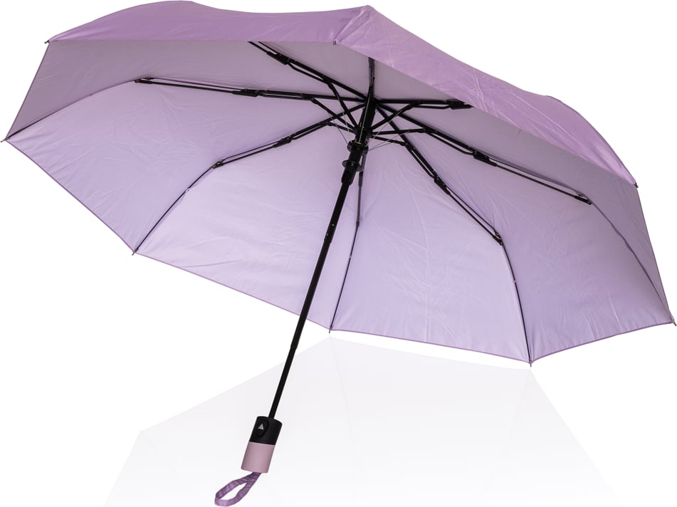 Hovedproduktbilde for Lavender XD Collection Impact AWARE 190T PET 21" Mini Automatisk Sammenleggbar Paraply