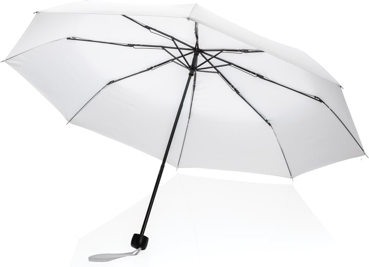 Hovedproduktbilde for Hvit XD Collection Impact AWARE RPET 190T 20,5" Mini Sammenleggbar Paraply
