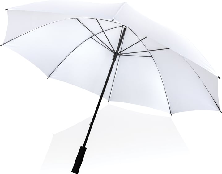 Hovedproduktbilde for Hvit XD Collection Impact AWARE RPET 190T 30" Stormsikker Paraply