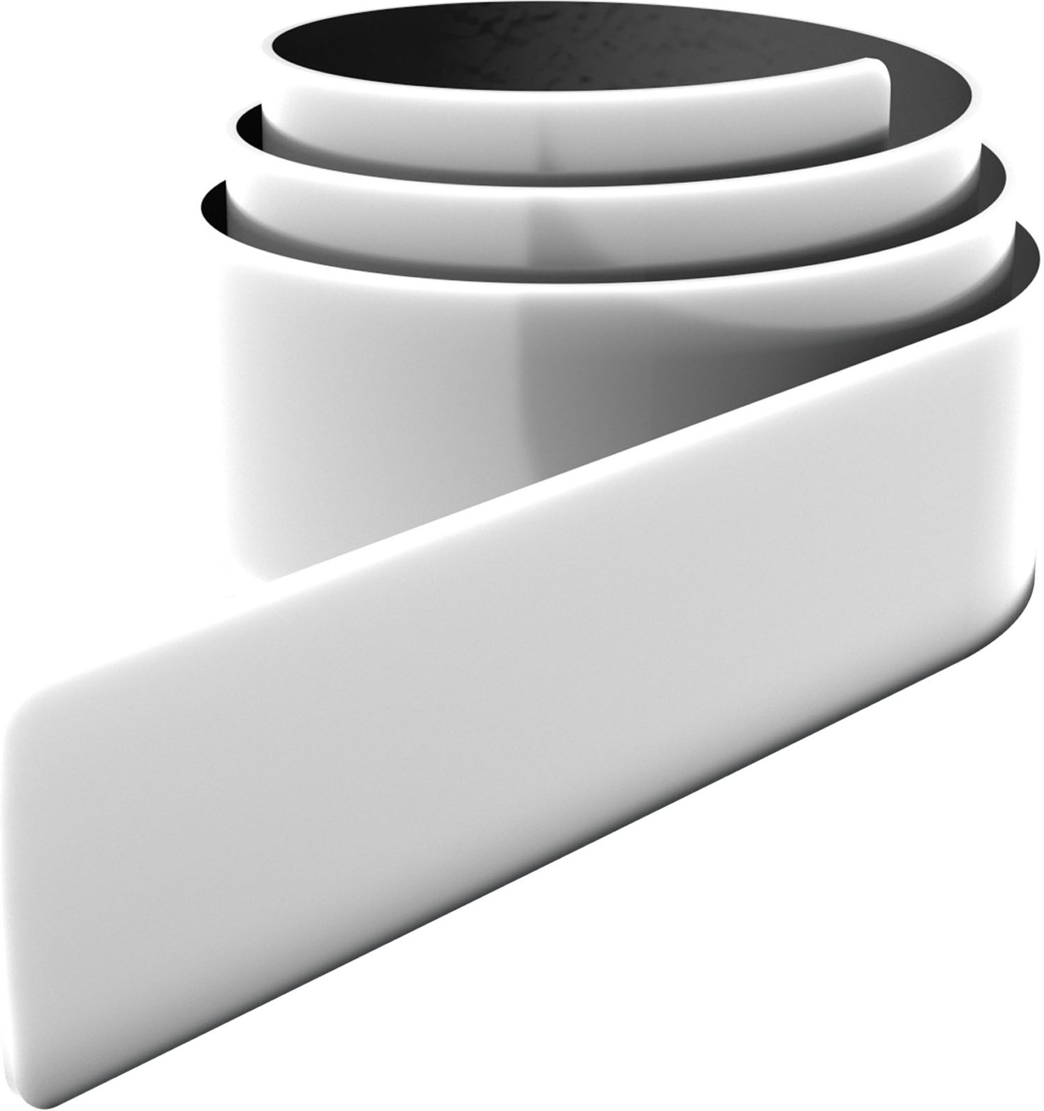 Hovedproduktbilde for Hvit RFX 38 cm Slapwrap PVC Refleksbånd