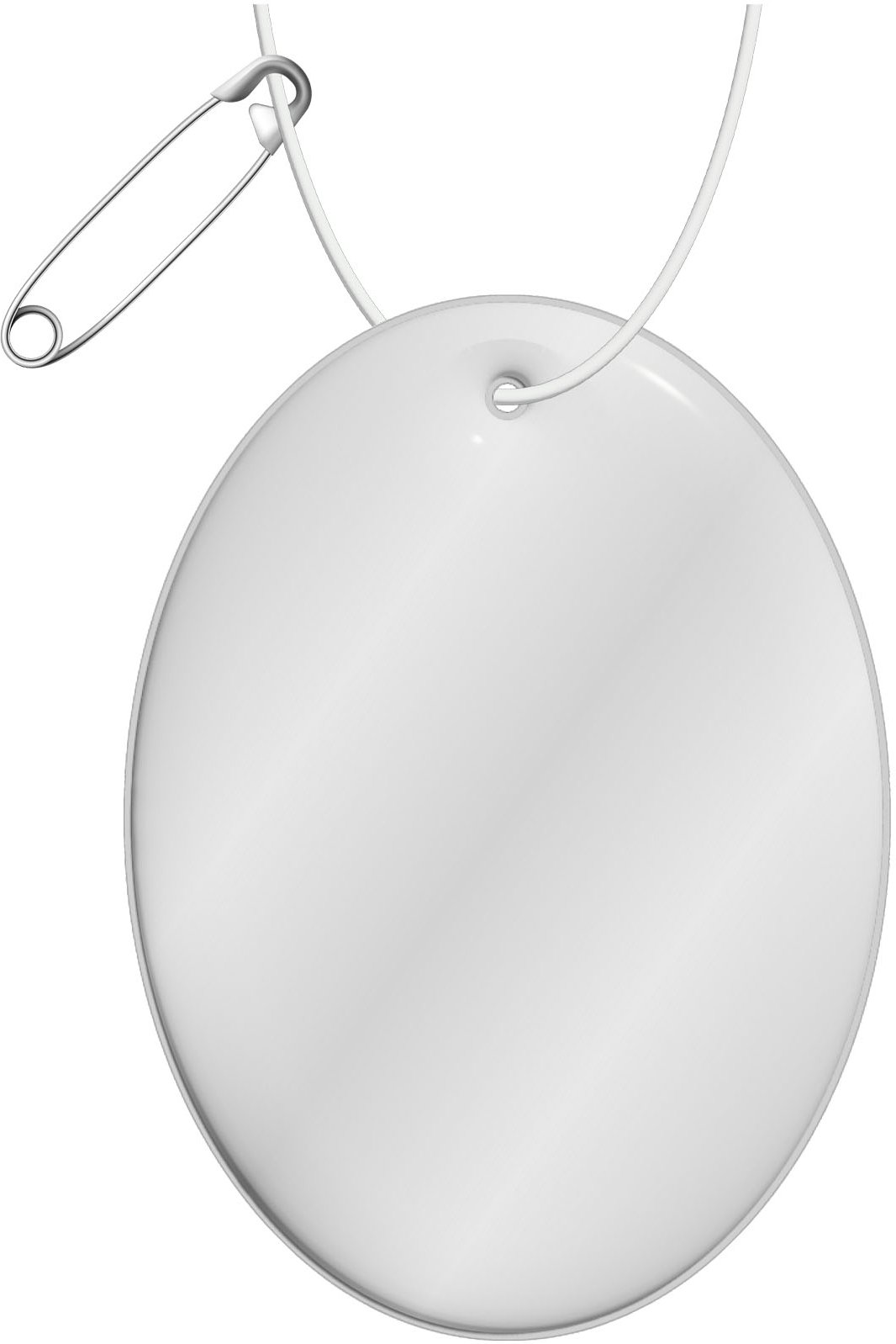 Hovedproduktbilde for Hvit RFX Oval Mykrefleks