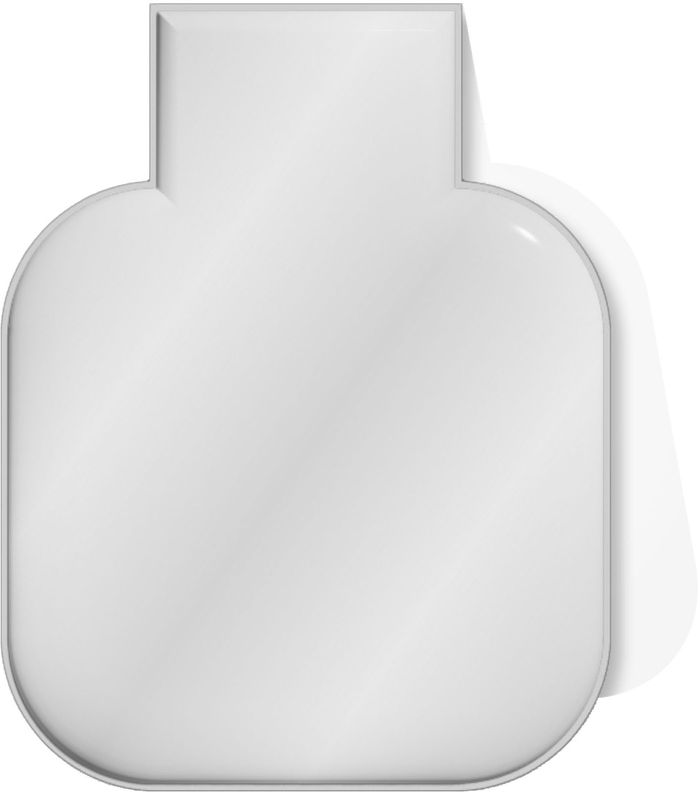 Hovedproduktbilde for Hvit RFX Firkantet TPU Magnetrefleks