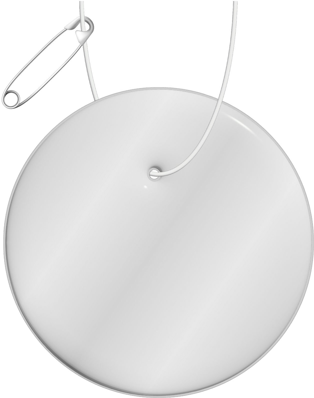 Hovedproduktbilde for Hvit RFX Rund TPU Mykrefleks