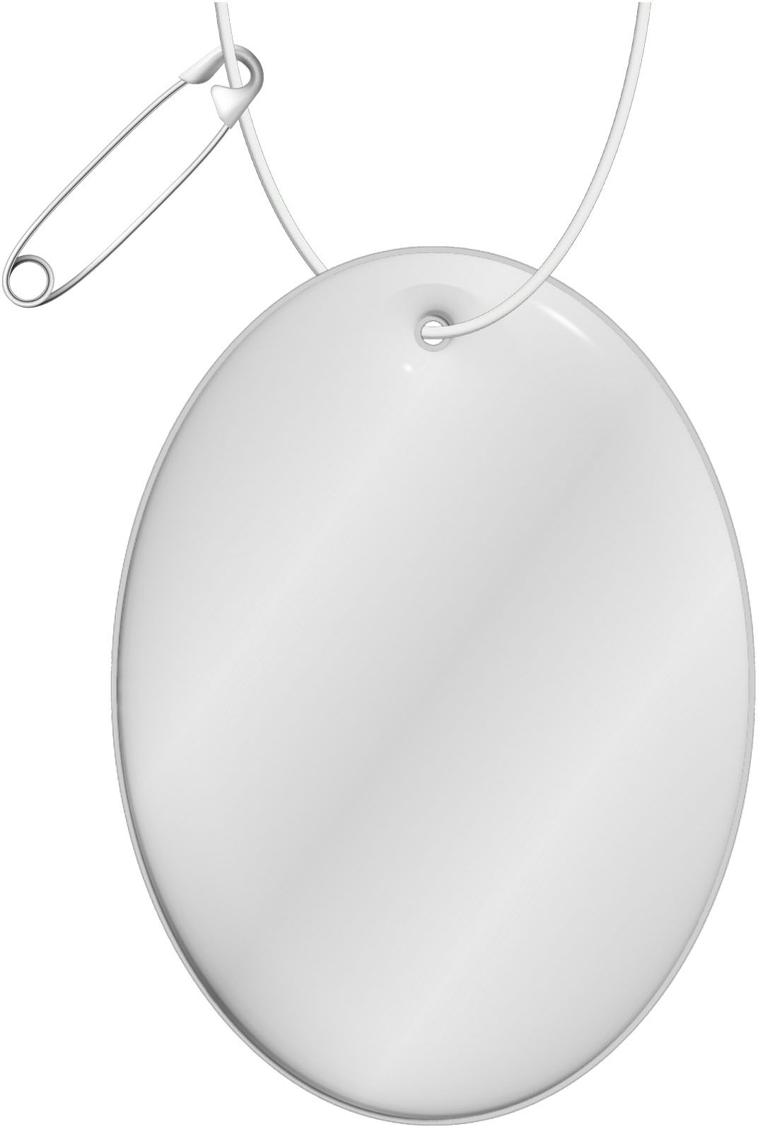 Hovedproduktbilde for Hvit RFX Oval Mykrefleks