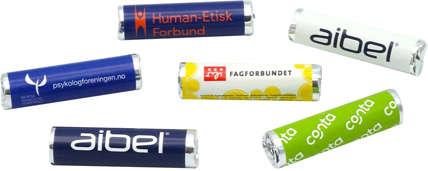 Hovedproduktbilde for Jordbær Mintrull Mini 5,6g