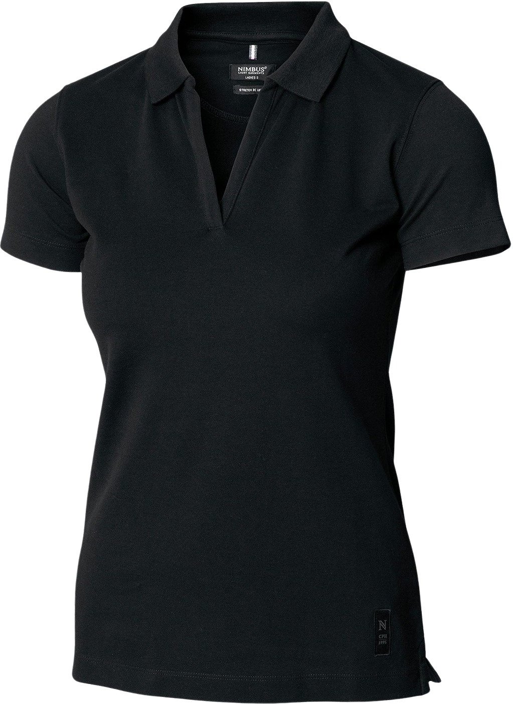 Hovedproduktbilde for Black Nimbus Harvard V-Neck  Poloskjorte Dame
