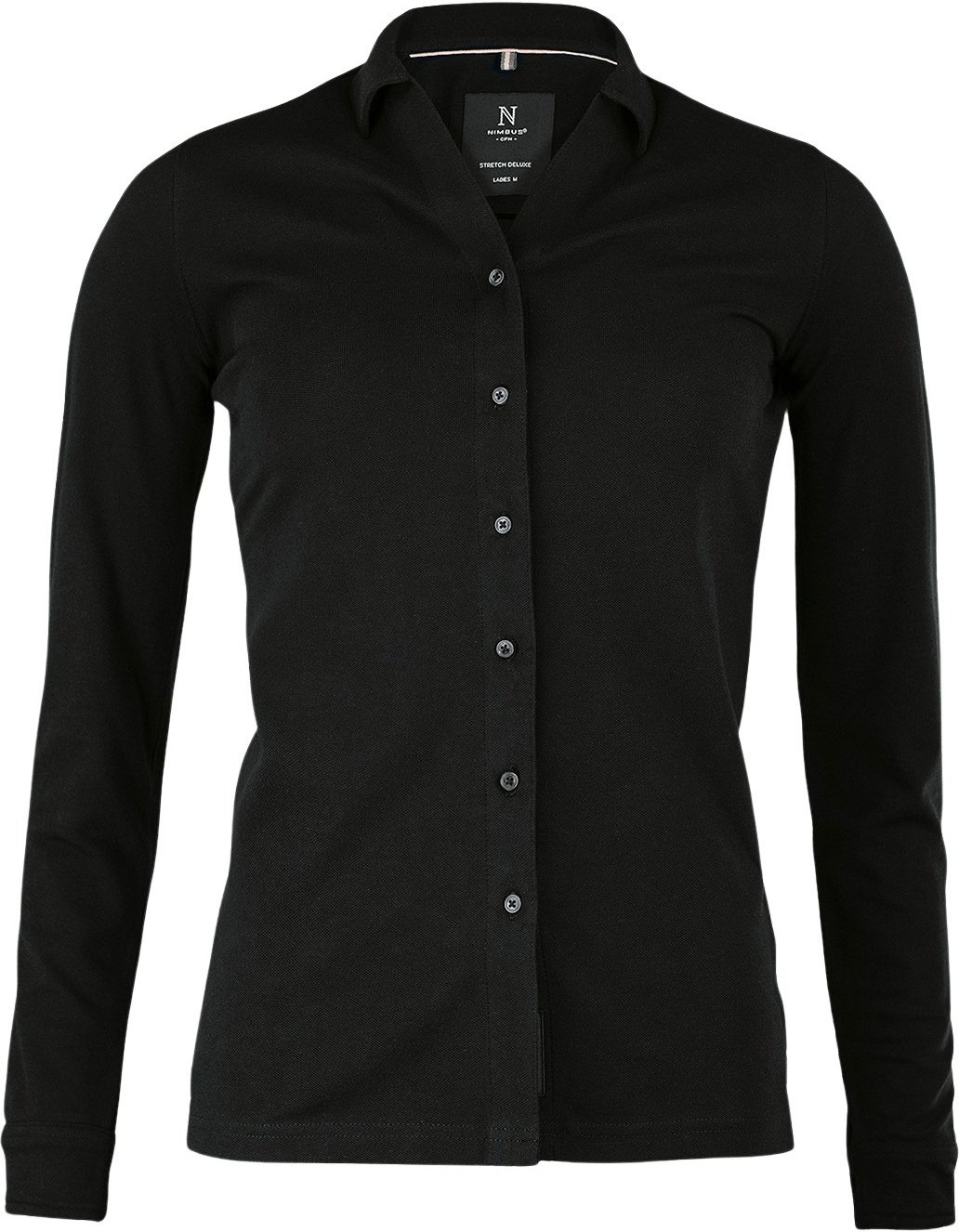 Hovedproduktbilde for Black Nimbus Kingston Økologisk Bomull Piqué Skjorte Dame