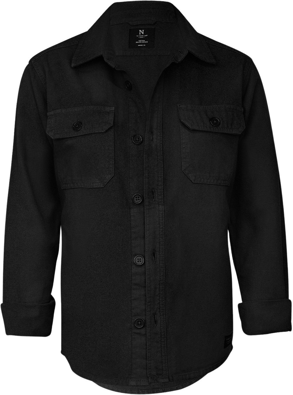 Hovedproduktbilde for Black Nimbus Napa Bomull Unisex Skjorte