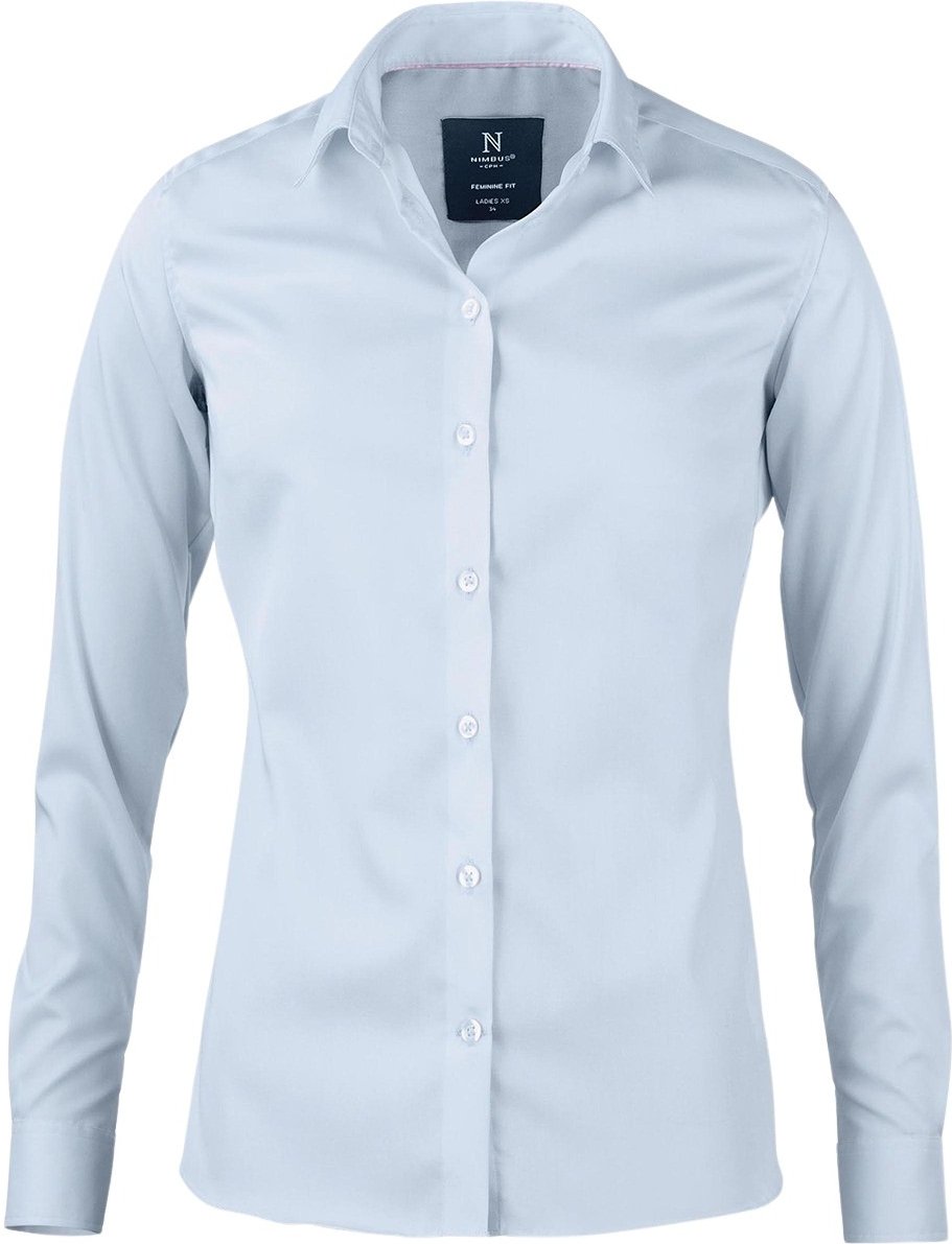 Hovedproduktbilde for Light Blue Nimbus Portland Bomull Business  Skjorte Dame