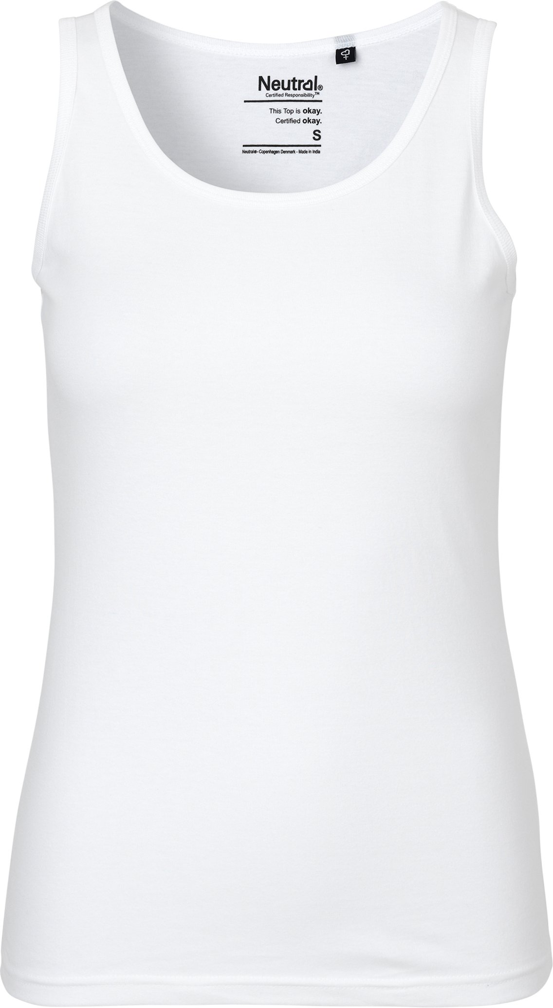 Hovedproduktbilde for Hvit Neutral Dame Singlet