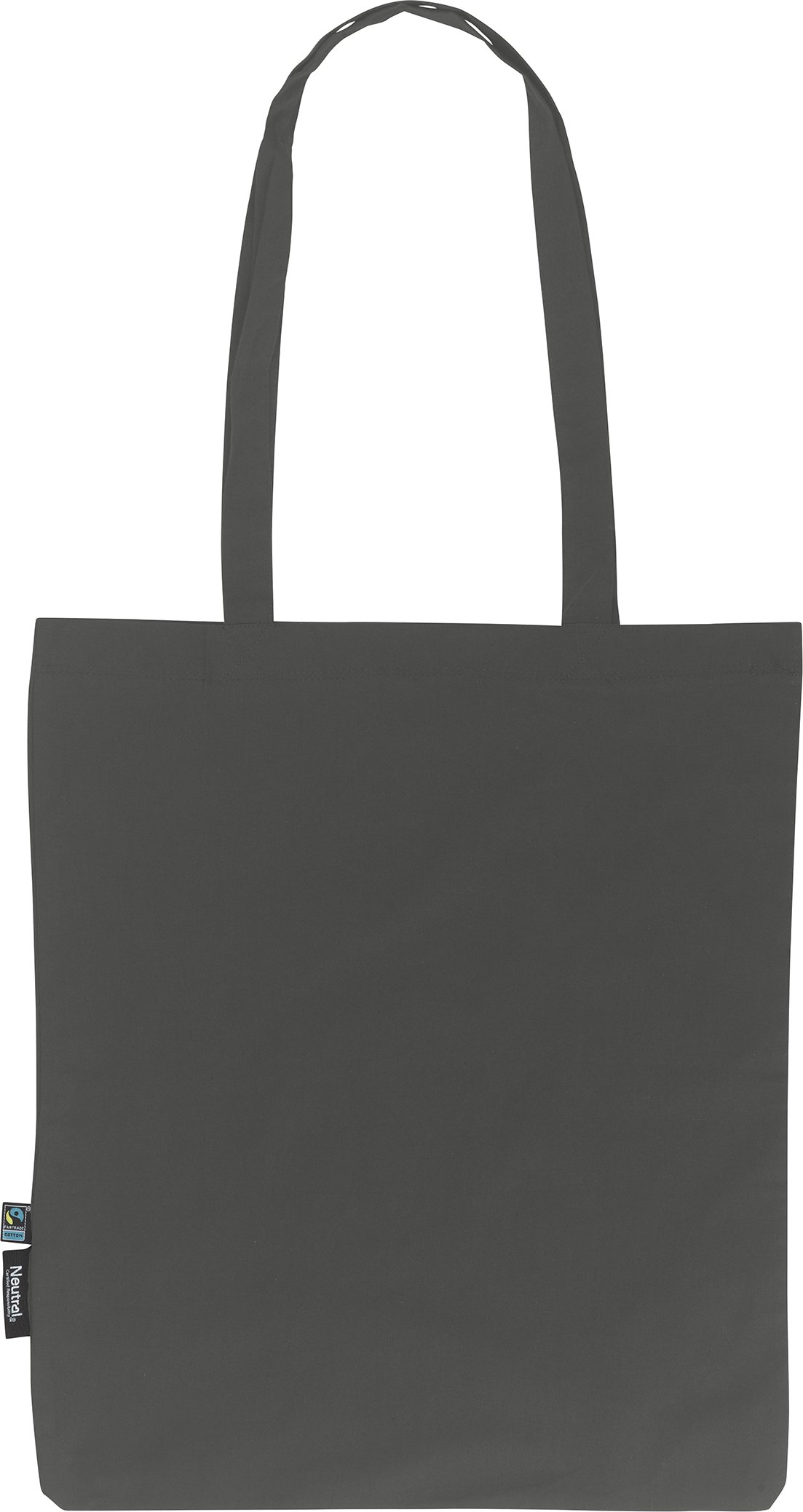 Hovedproduktbilde for Charcoal Neutral Lange Håndtak Handlenett