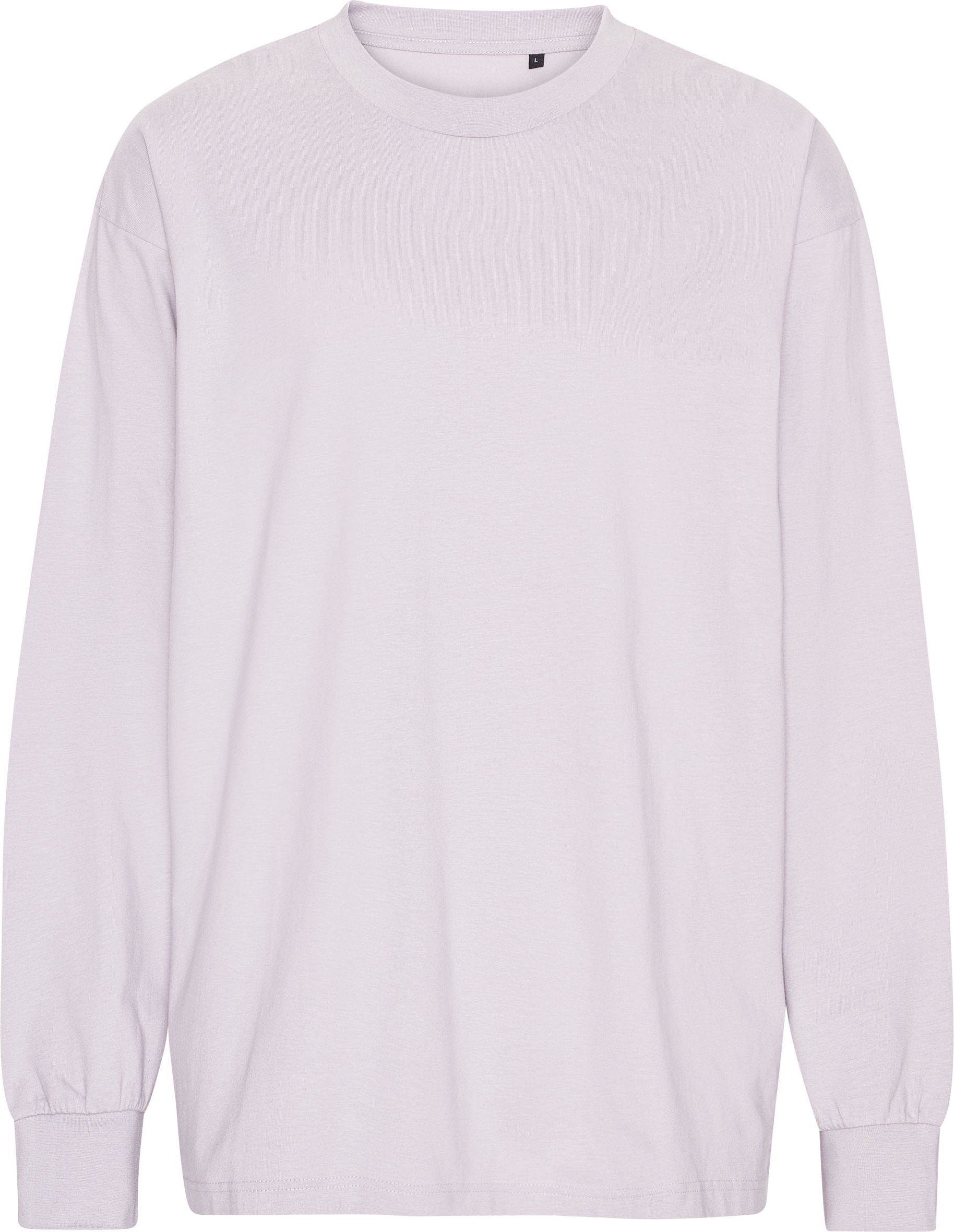 Hovedproduktbilde for Dusty Lilla Neutral Tiger Cotton Tiger Cotton Oversized LS T-shirt