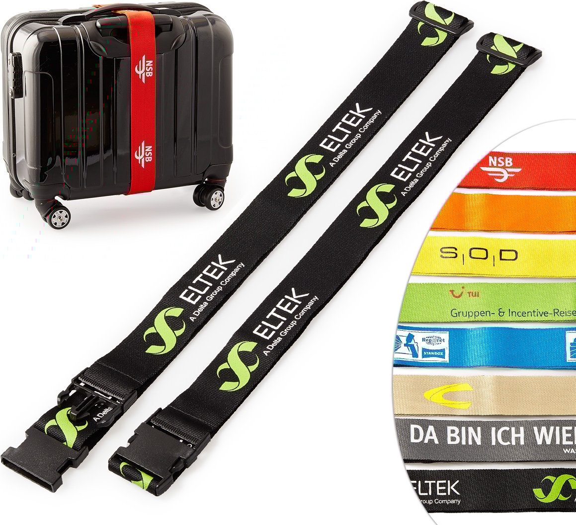 Hovedproduktbilde for 1 farge Bagasjebånd / Koffertstropp