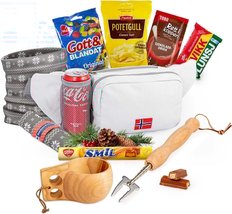 Produktbilde for Turtaska med snacks av: