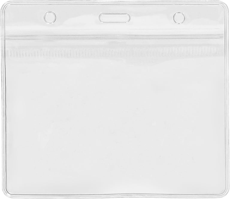 Produktbilde for Kortholder Mykplast Horisontal Transparent (25-pk)