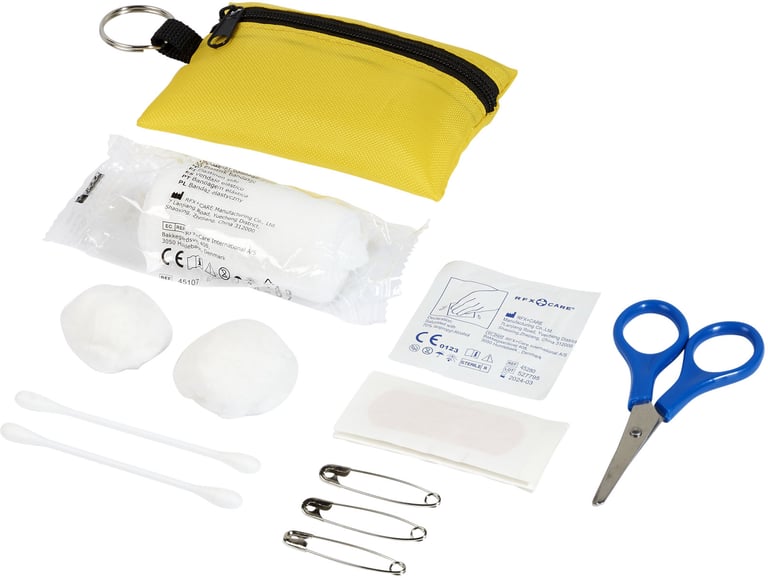 Produktbilde for Valdemar 16-delers Nøkkelring Førstehjelpssett