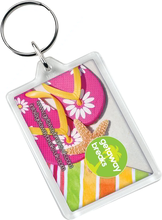 Produktbilde for Vito C1 Rektangulær Nøkkelring