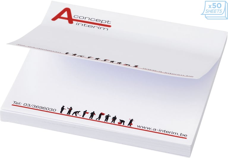 Produktbilde for Sticky-Mate® Klistrelapper 75 x 75 mm