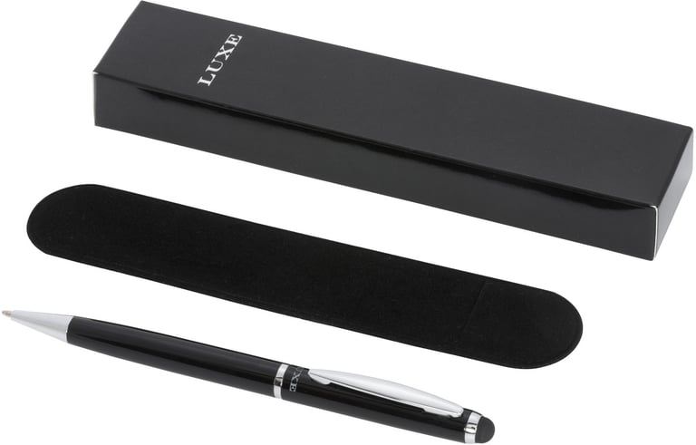 Produktbilde for Luxe Lento Aluminium Touch/Stylus Sort Blekk Kulepenn