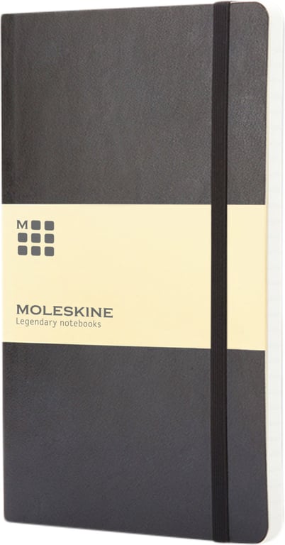 Produktbilde for Moleskine Classic L Ruteark Notatbok med Mykt Omslag