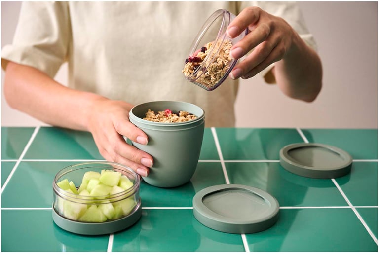 Produktbilde for Mepal Ellipse 3-delers Isolert Matbeholder