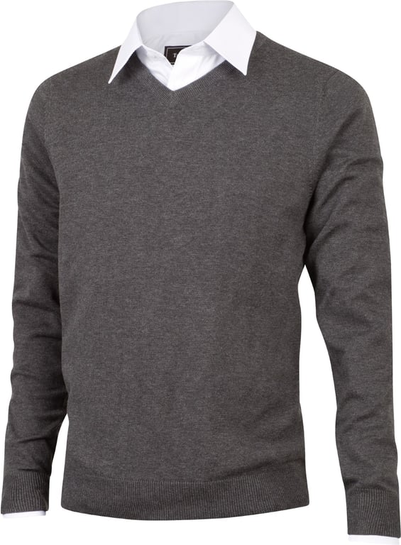 Produktbilde for Tracker Pima Cotton V-Neck Strikkegenser