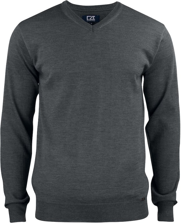 Produktbilde for Cutter & Buck Everett V-hals Strikkegenser