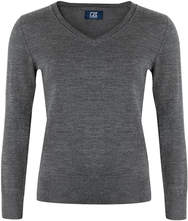 Produktbilde for Cutter & Buck Vernon V-hals Strikkegenser Dame