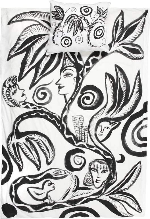 Produktbilde for Kosta Linnewäfveri Paradise Sateng Sengsett