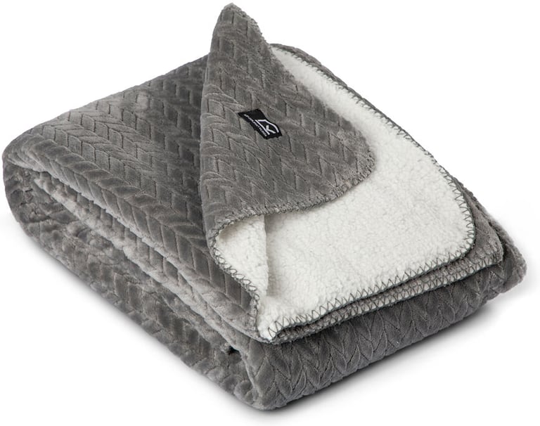 Produktbilde for Kosta Linnewäfveri Smeviken Sherpa Pledd