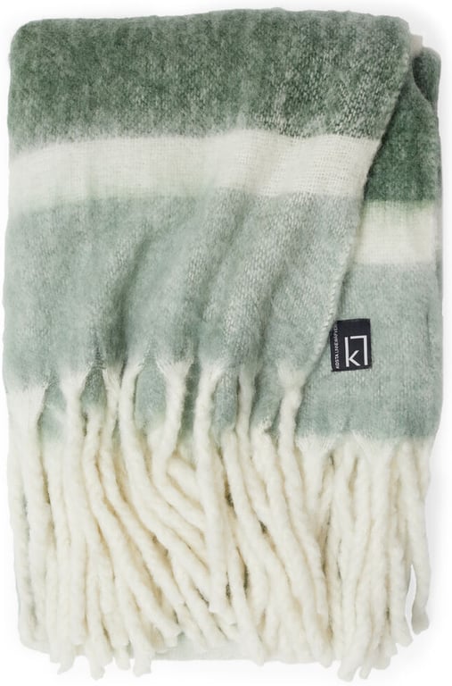 Produktbilde for Kosta Linnewäfveri Håndvevd Ull og Akryl Pledd