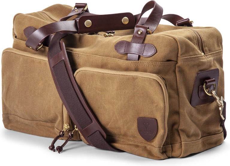 Produktbilde for Morberg by Örrefors Kanvas og Skinn 20L Weekendbag