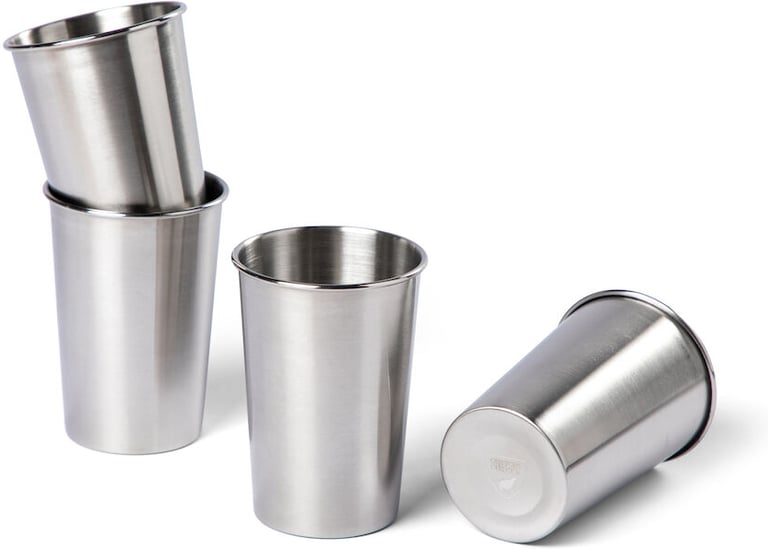 Produktbilde for Örrefors Hunting 4-pk 35 cl Stålkrus