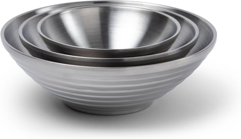 Produktbilde for Örrefors Jernverk 3-pk Dobbeltvegget Rustfritt Stål Boller