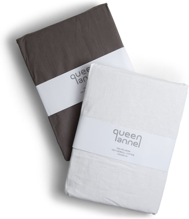 Produktbilde for Queen Anne Bomull Stretch Laken