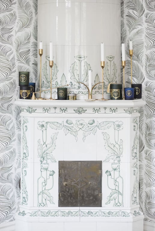 Produktbilde for Victorian Sense Tinbox Waitery Pear & Blossoms  Duftlys