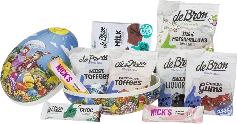 Produktbilde for Sukkerfri Påskeegg 23 cm