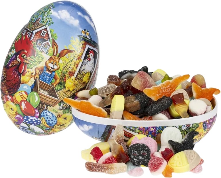 Produktbilde for Påskeegg 18 cm Smågodt