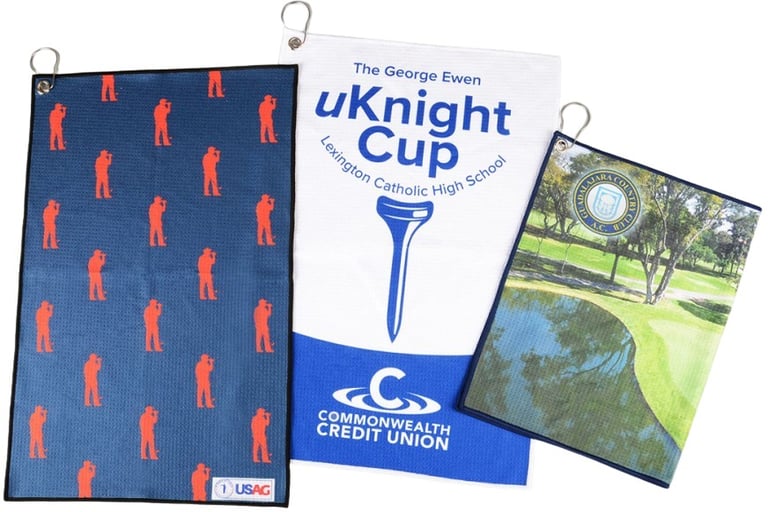 Produktbilde for Wendy Mikrofiber Wafflemønster Golfhåndkle