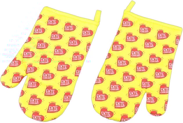 Produktbilde for Quinor Bomull Fullfargetrykket Grytevotter