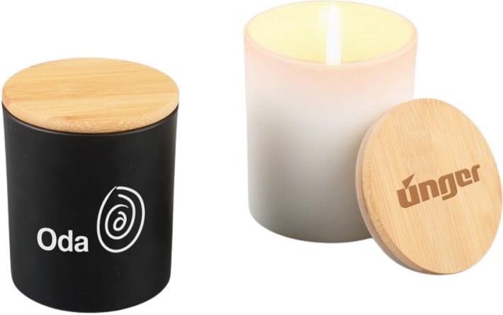 Produktbilde for Deluxe Duftlys med Bambuslokk