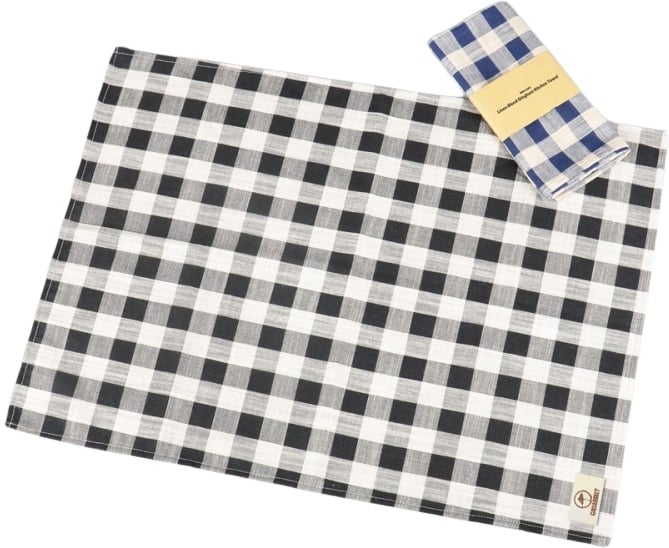 Produktbilde for Karlo Lin og Bomull Kjøkkenhåndkle