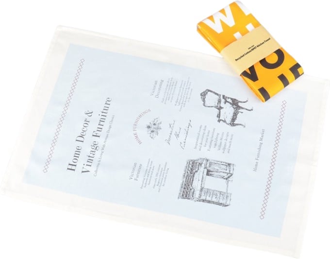 Produktbilde for Resirkulert Bomull og RPET Kjøkkenhåndkle