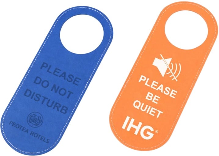 Produktbilde for Ruth PU Skinn Hengeskilt til Dør