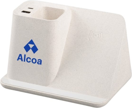 Produktbilde for Ibiza Hvetestrå 10W Trådløs Lader og Penneholder