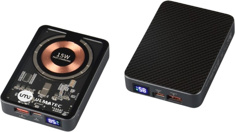 Produktbilde for Bristol 10.000 mAh 15W  Trådløs Powerbank