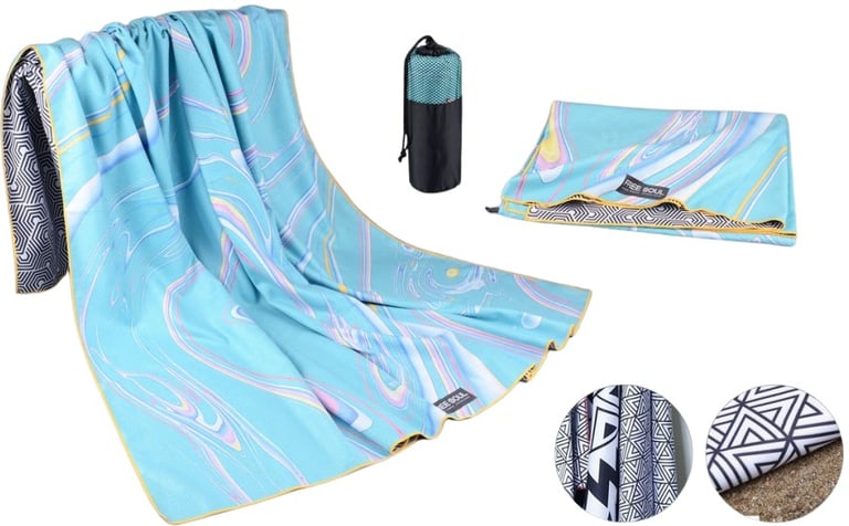 Produktbilde for Eira Mikrofiber Sandfritt Strandhåndkle