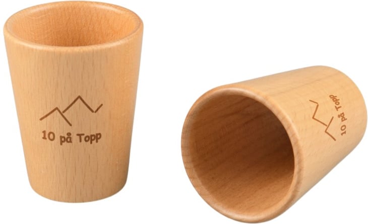 Produktbilde for Trysil 40 ml Tre Shotglass