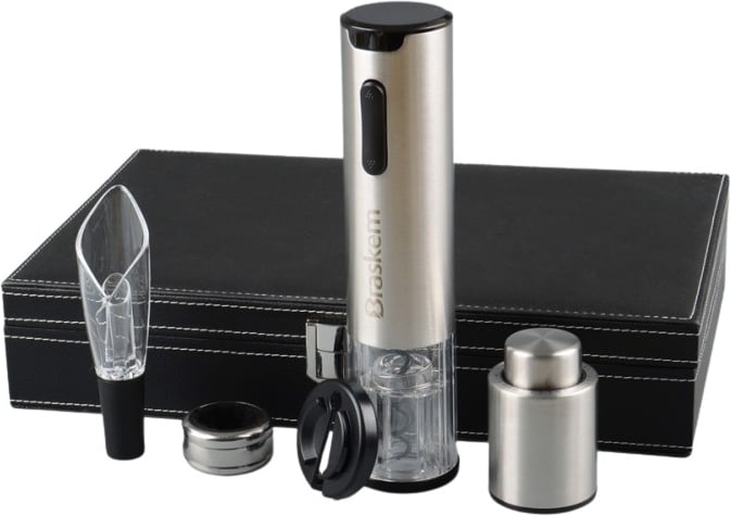 Produktbilde for Lethbridge 6 Deler Elektrisk Vinåpner i Gavesett